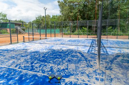 Bau des Padel-Court abgeschlossen